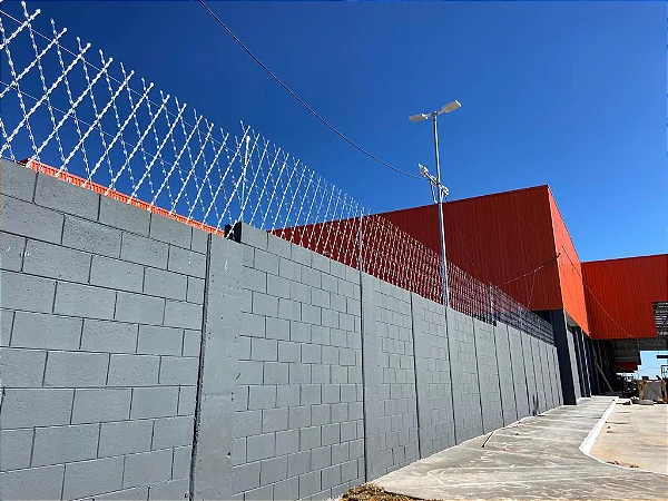 Aplicação em muro